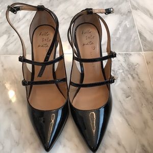 Banana republic black patent heel